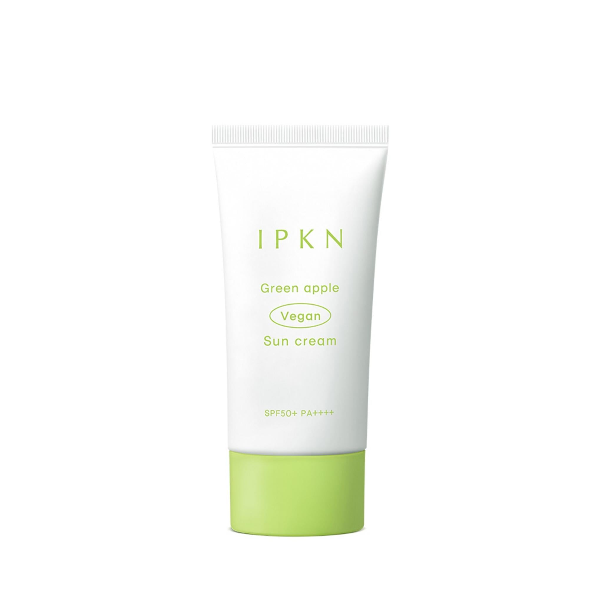 IPKN Green Apple Vegan Sun Cream SPF50+ PA++++