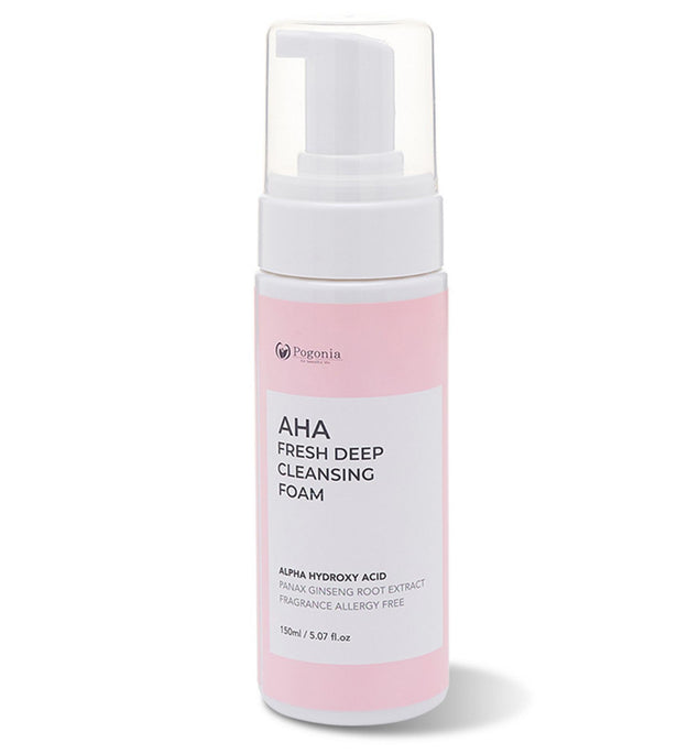 Pogonia Aha Deep Foaming Cleansing Foam