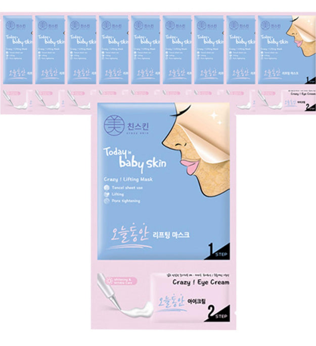 Crazy Skin Pack Masque Liftant Quotidien 20 g + Crème Yeux 2 g