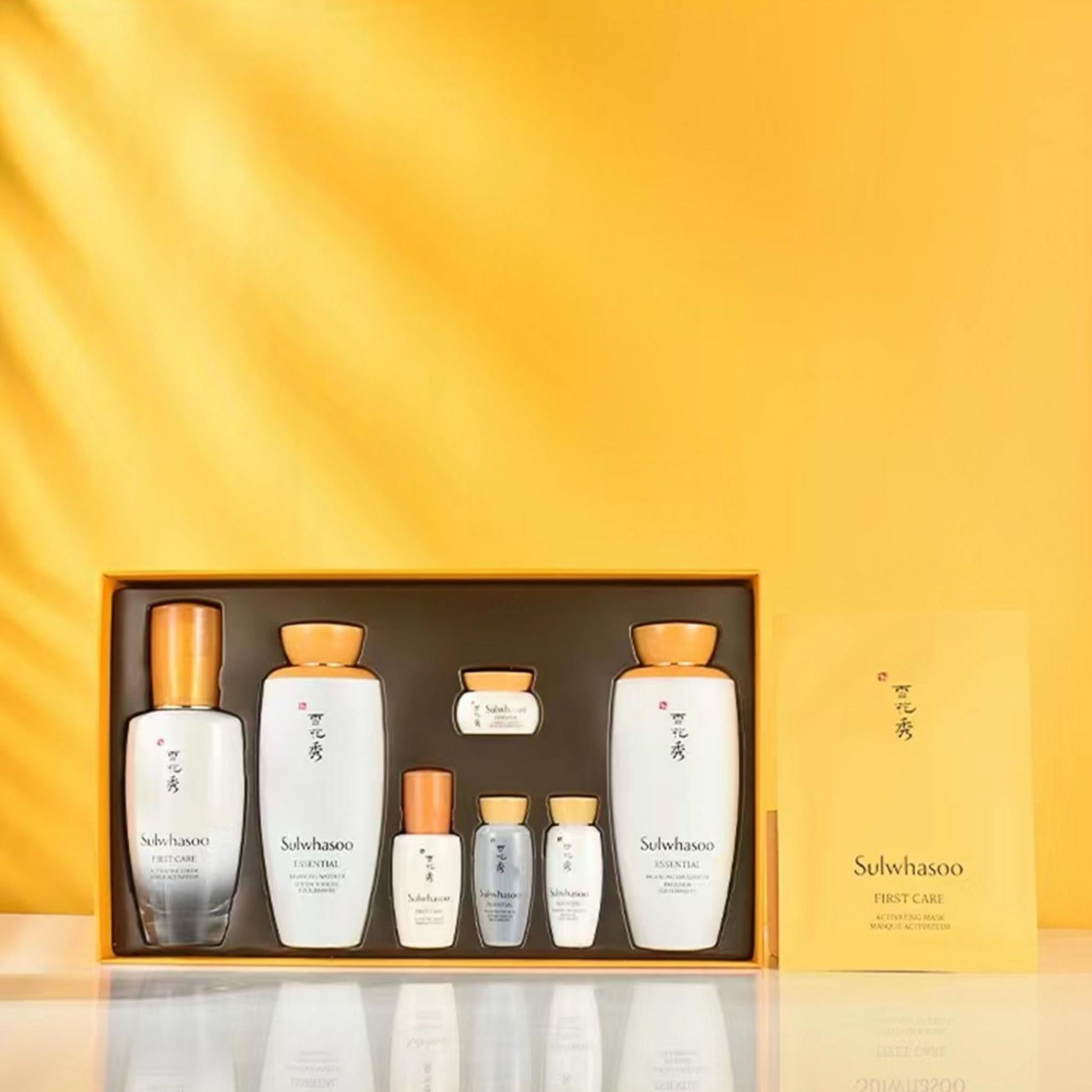 Sulwhasoo Consonant First Care Essencial Diário Conjunto de 8