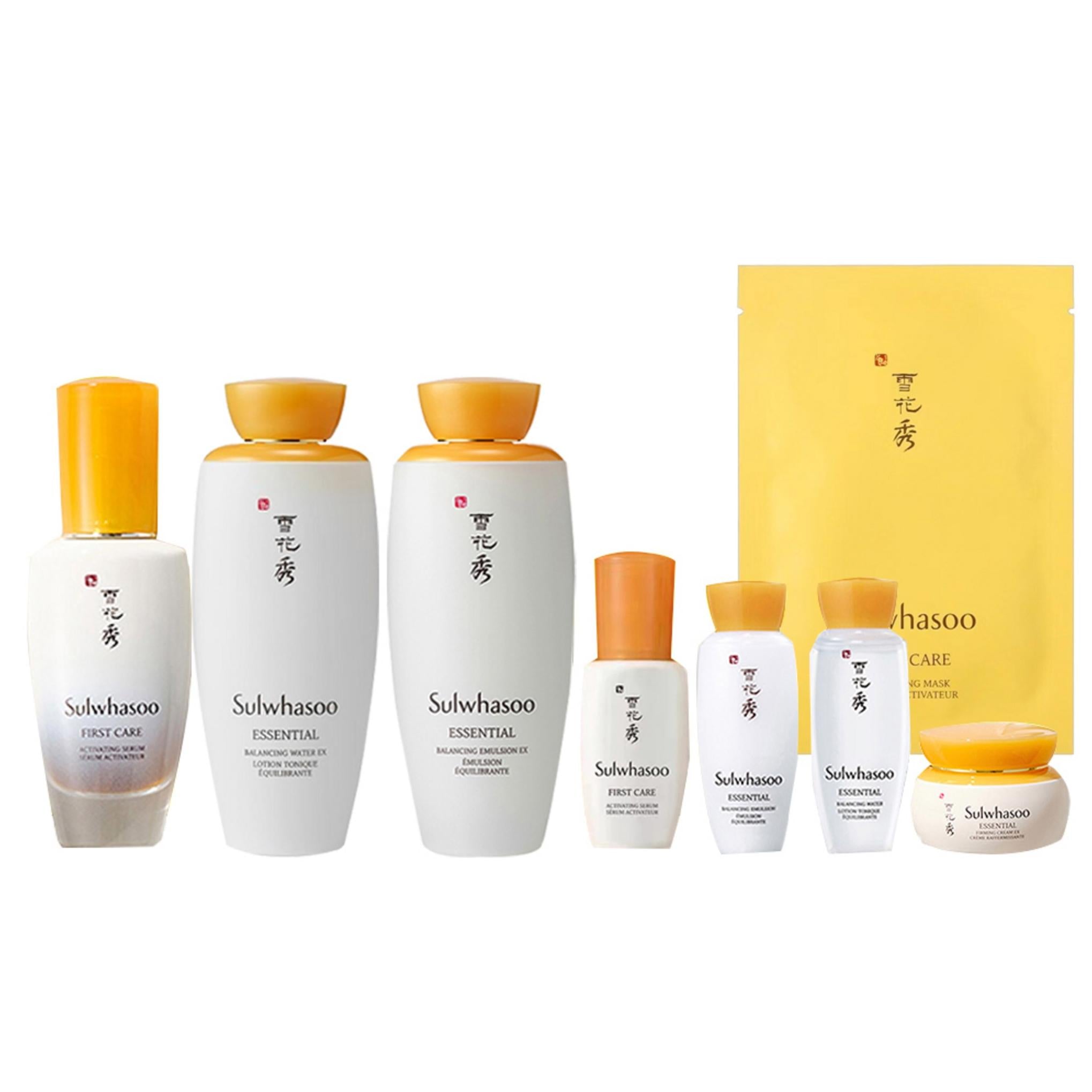 Sulwhasoo Consonant First Care Essencial Diário Conjunto de 8