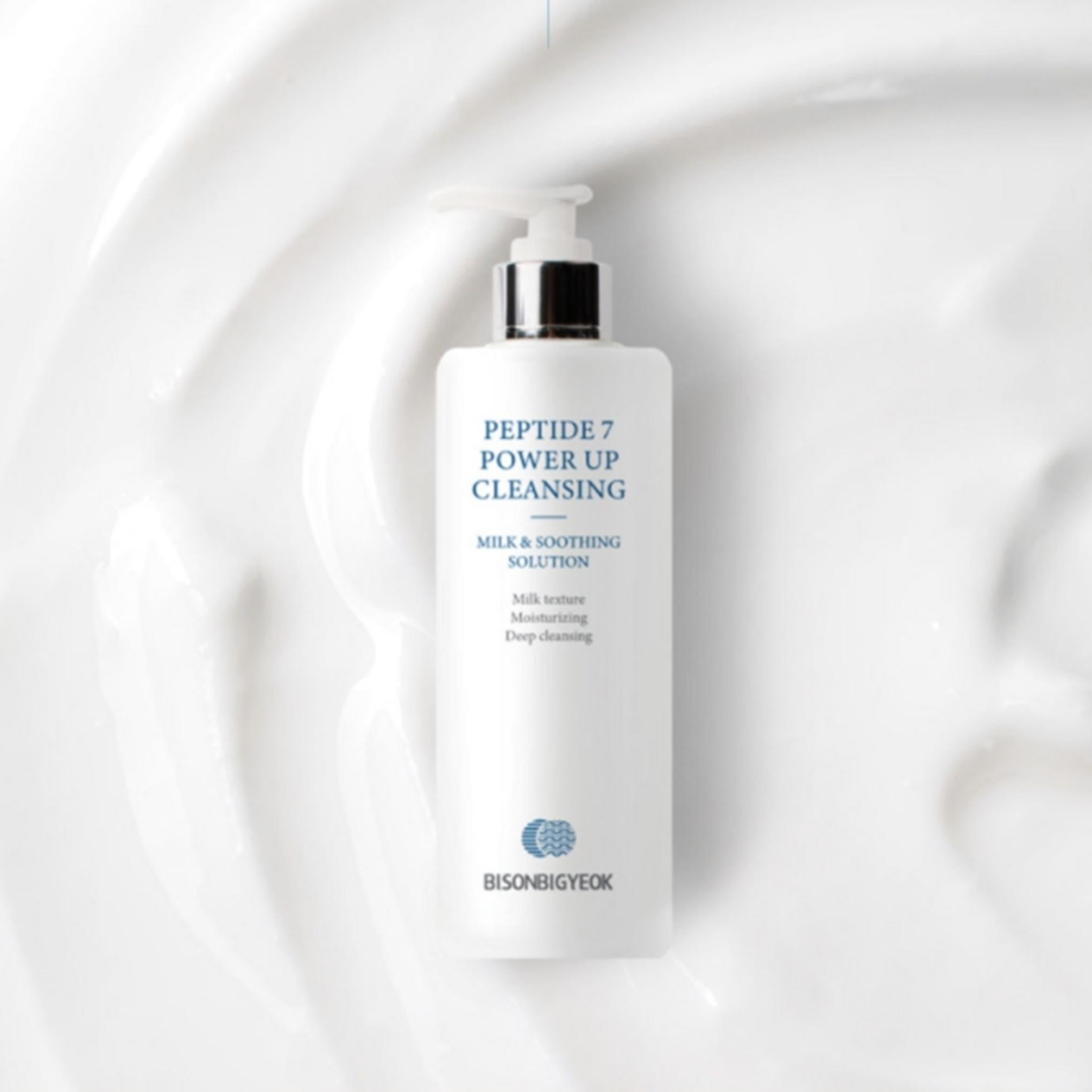 منظف ​​مكياج بيسون بيجوك بيبتيد 7 باور أب ميلك كلينزينج سعة كبيرة