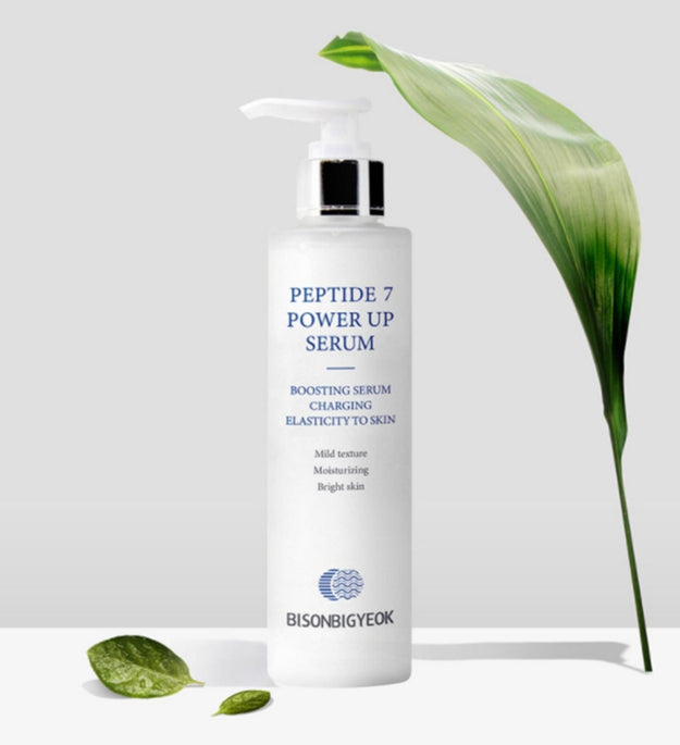 Bison Bigeok Peptide 7 Power Up Leche Limpiadora Limpiadora de Maquillaje de Gran Capacidad
