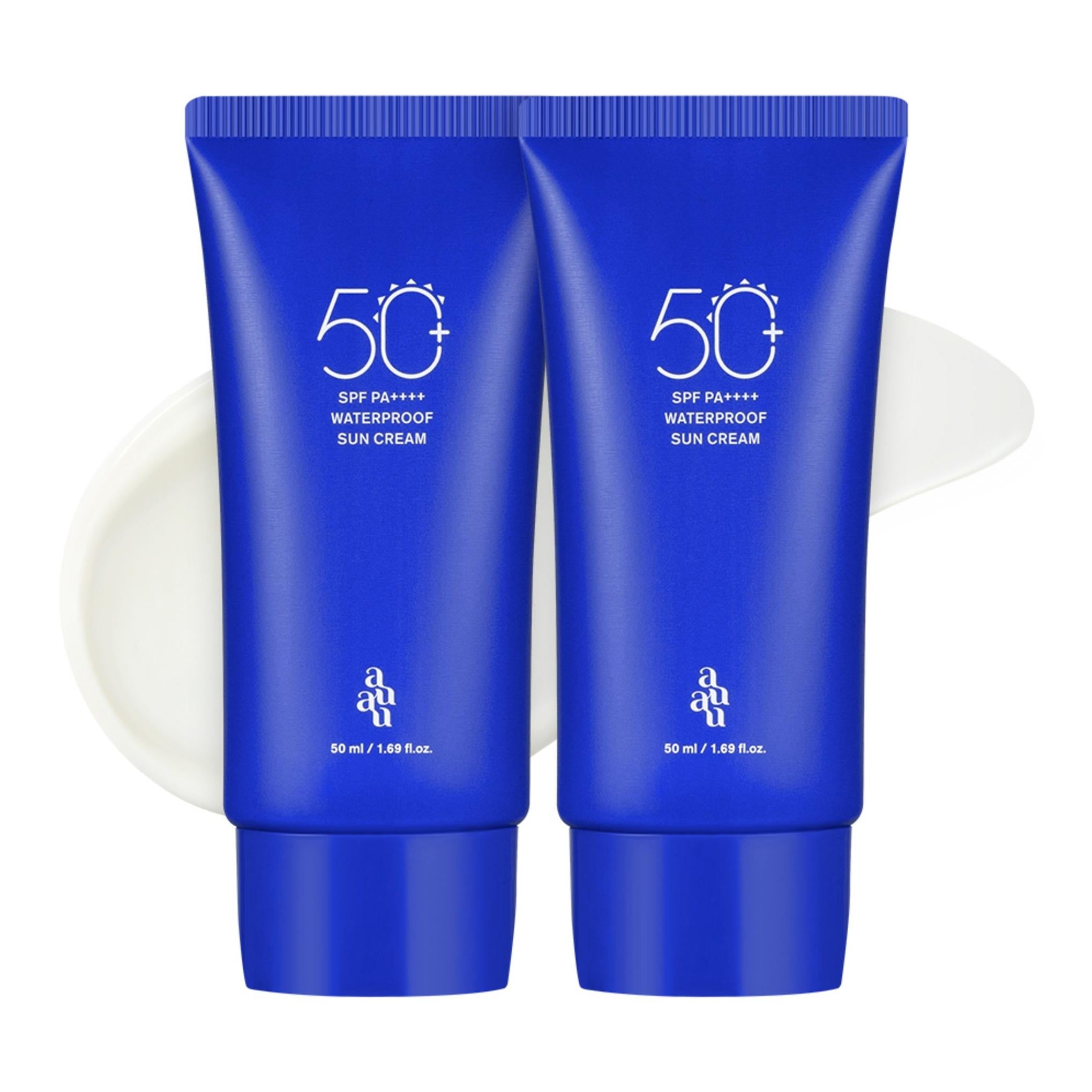 Crema solar resistente al agua AYUAYU FPS 50+ PA++++