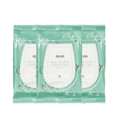 lenço de limpeza com água micelar ape