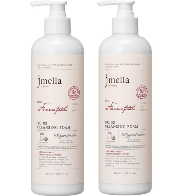 J Mela in Francia Femme Fatale Schiuma Detergente