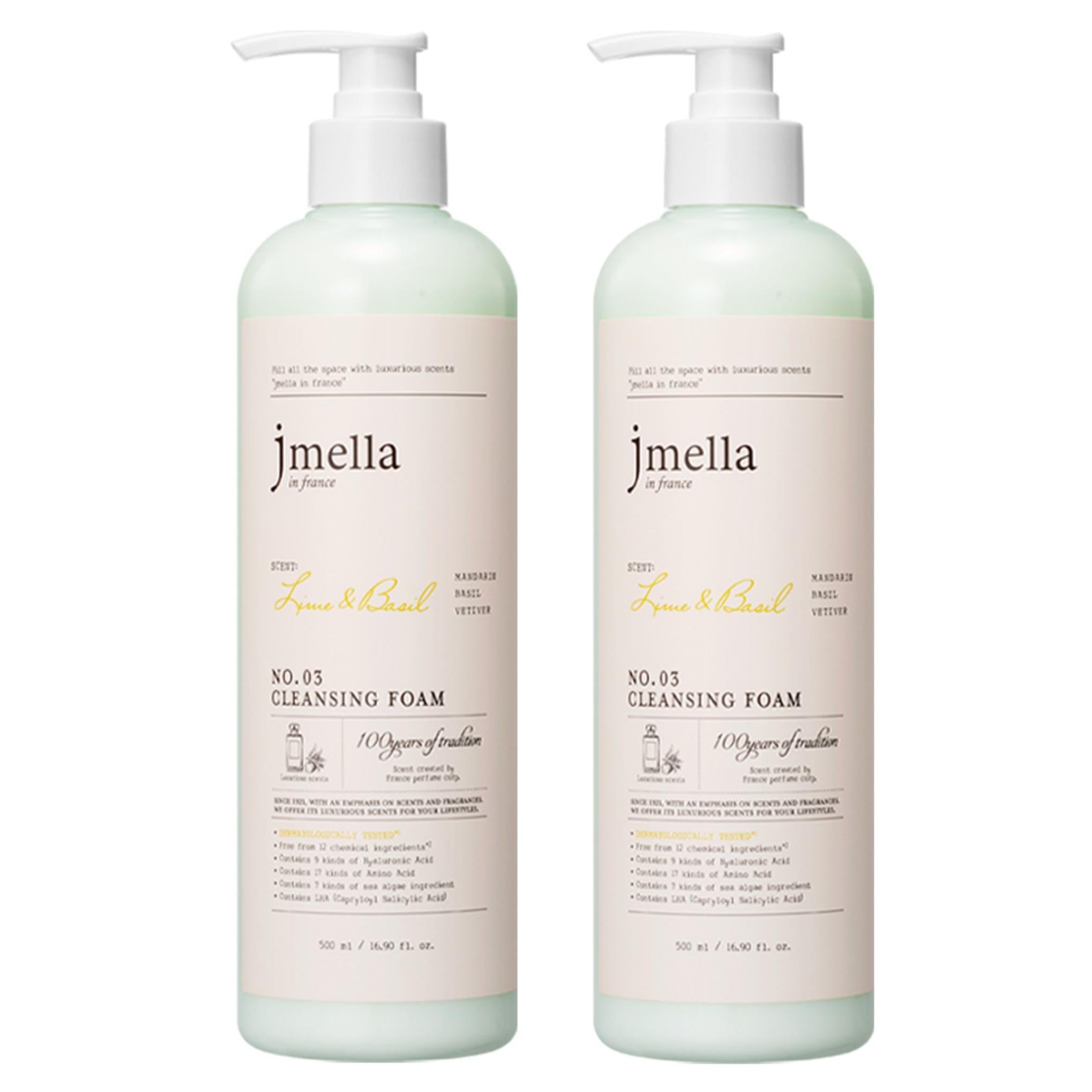 J Mela in France Lime and Basil Cleansing Foam