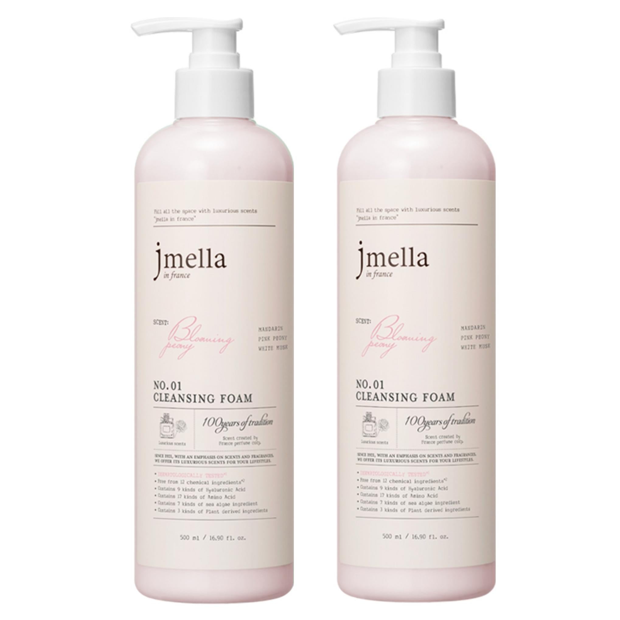 J Mela na França Espuma de limpeza Blooming Peony