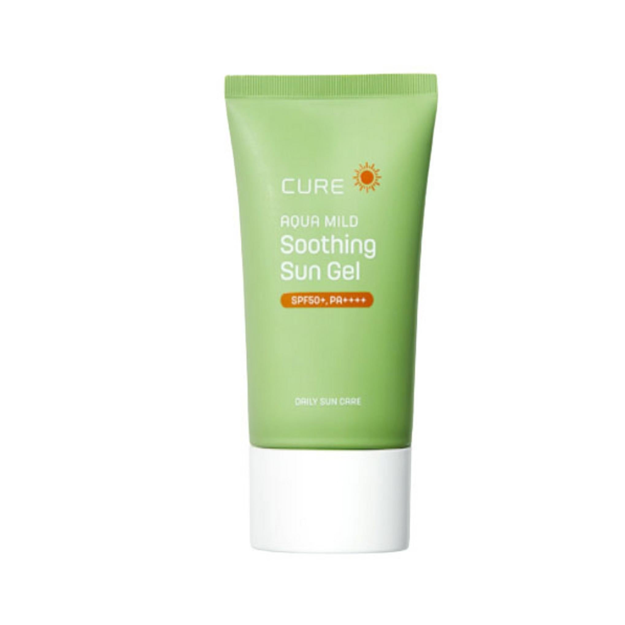 Kim Jung Moon Aloe Cure Aqua Gel solar calmante suave FPS50 + PA++++