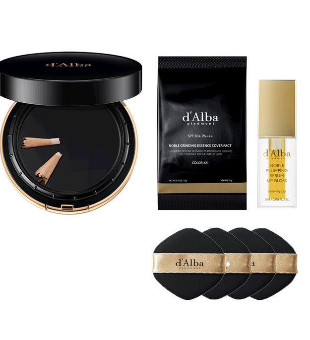 Dalba Skin Fit Grinding Serum Cover Pact Ensemble de maquillage multiple