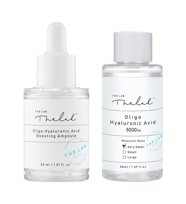 The Lab by Blancdo Oligo Hyaluronic Acid Boosting Ampoule 30ml + Miniature Toner 50ml Set