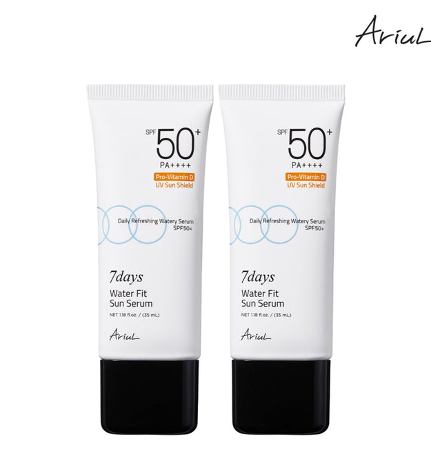 سيروم اريال 7 دايز ووتر فيت صن سيروم SPF50+ PA++++
