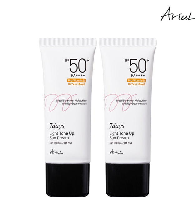 كريم آرييل 7 أيام خفيف للشمس بعامل حماية من الشمس SPF50+ PA++++
