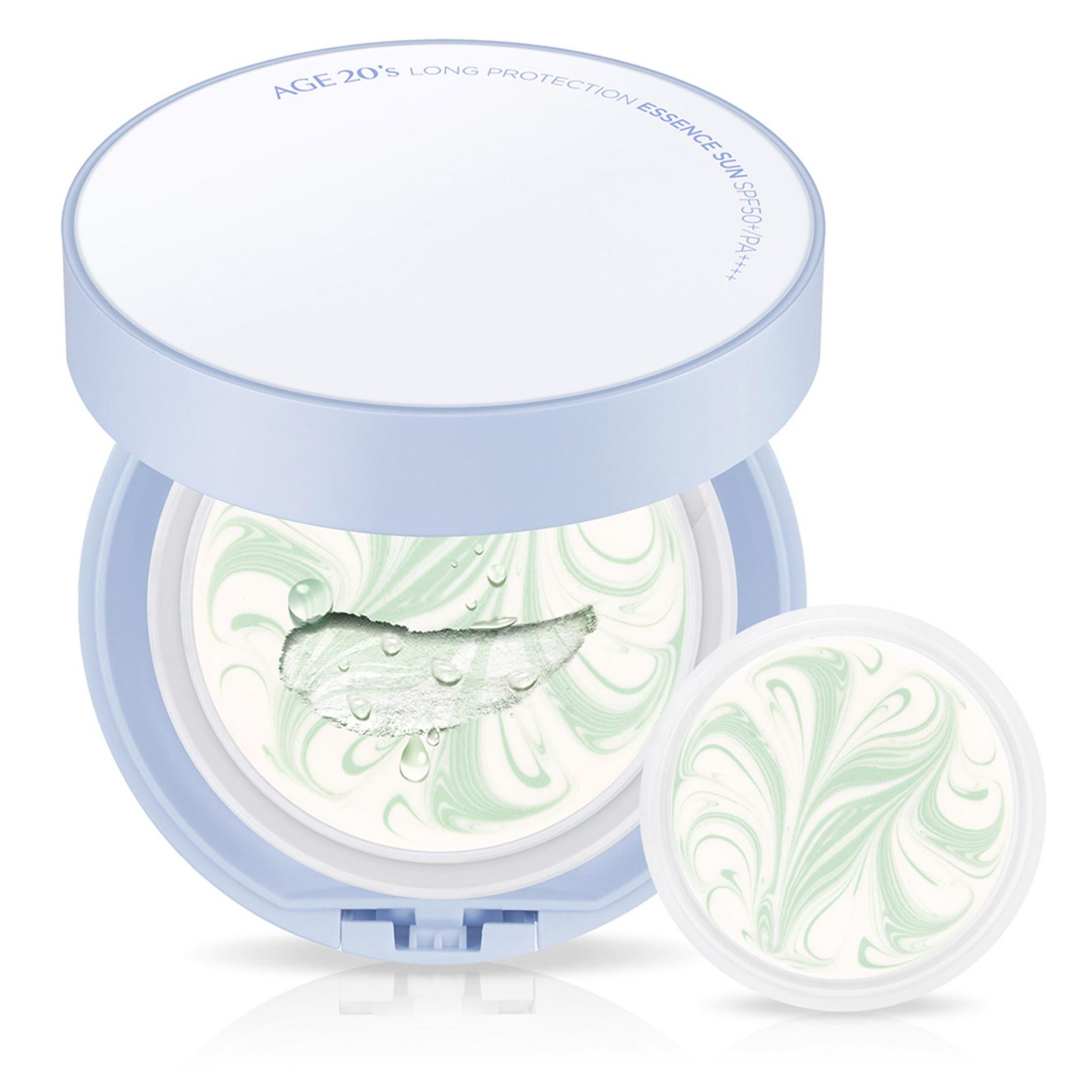 Age2wen's Long Protection Sun Pact SPF50+ PA++++ Оригинальный набор 12,5 г + сменный блок 12,5 г