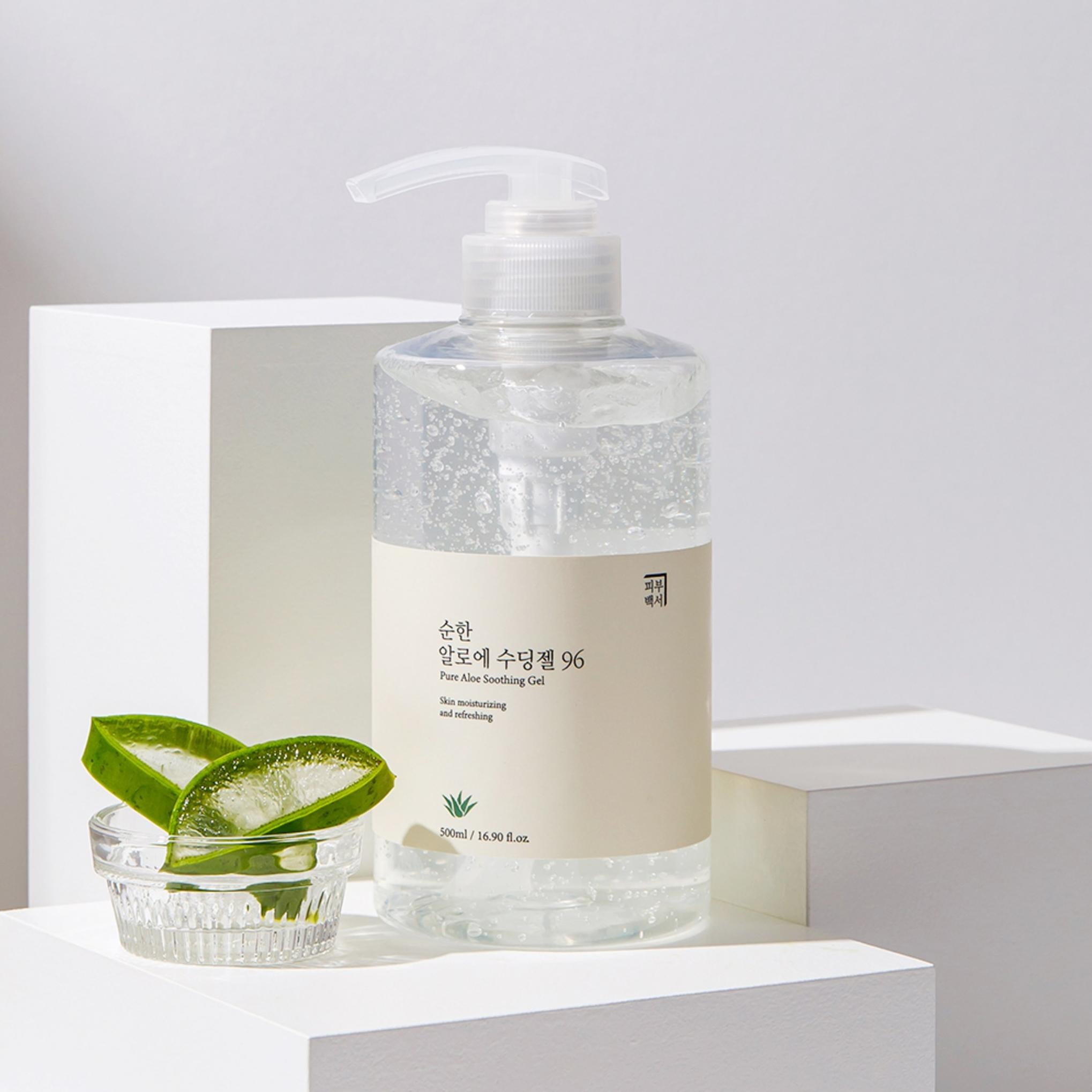 Успокаивающий гель для кожи White Paper Aloe 96