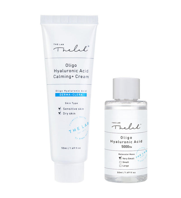 The Lab by Blanc Doo Oligo Hyaluronic Acid Calming Plus Cream 50ml + Toner 50ml Set