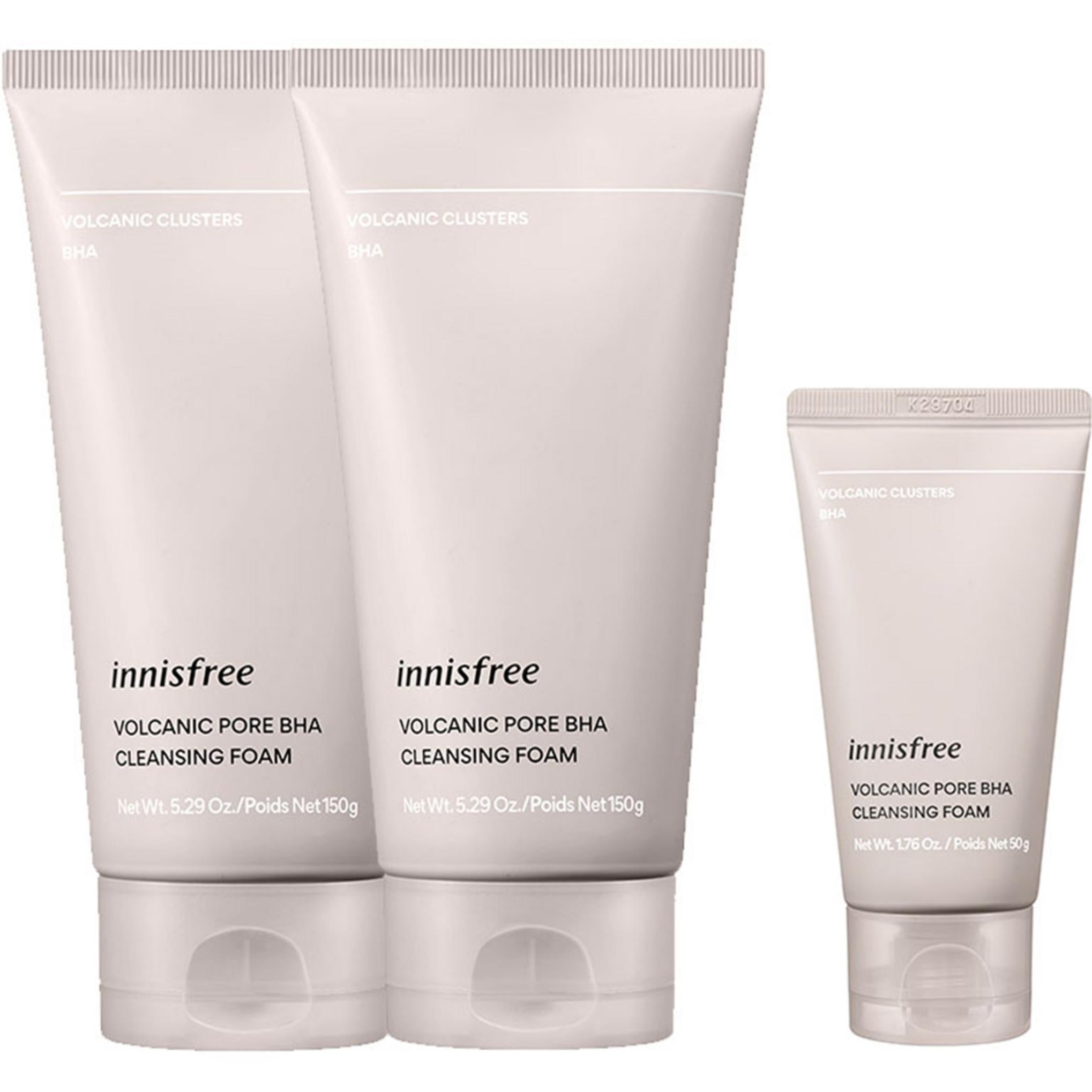Innisfree Volcanic Pore Baja Cleansing Foam 150g x 2p + 50g Set