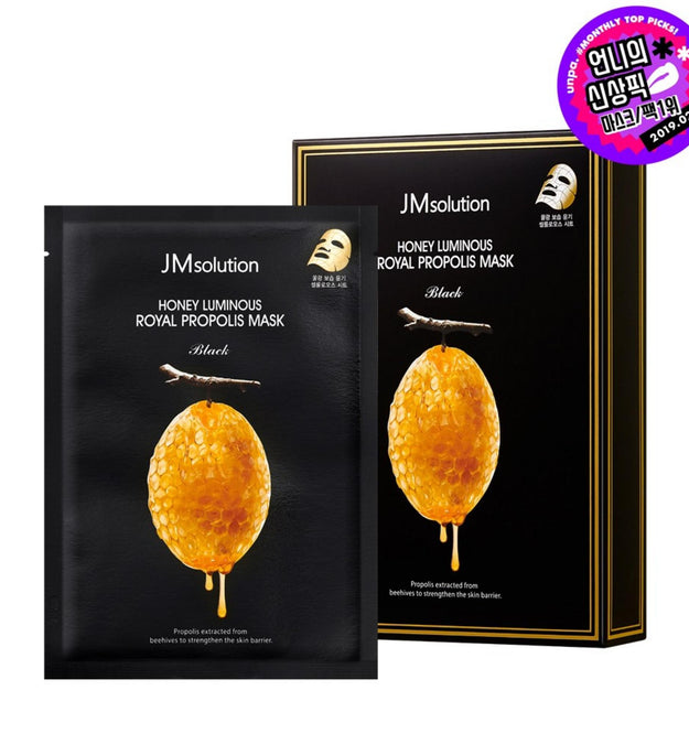 JM solution Pack Masque Lumineux à la Propolis Royale Miel