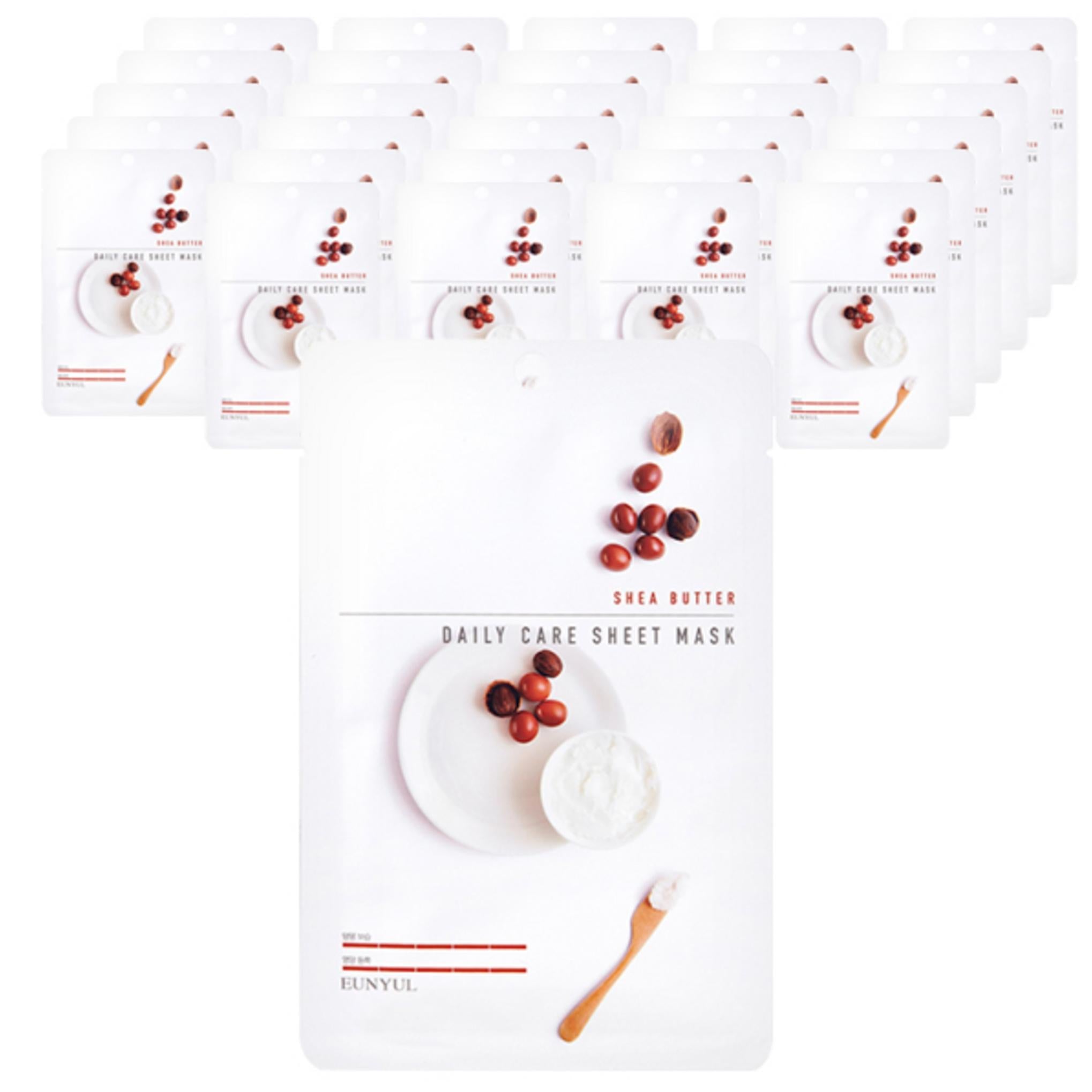 Masque en tissu de soin quotidien au beurre de karité Eunyul