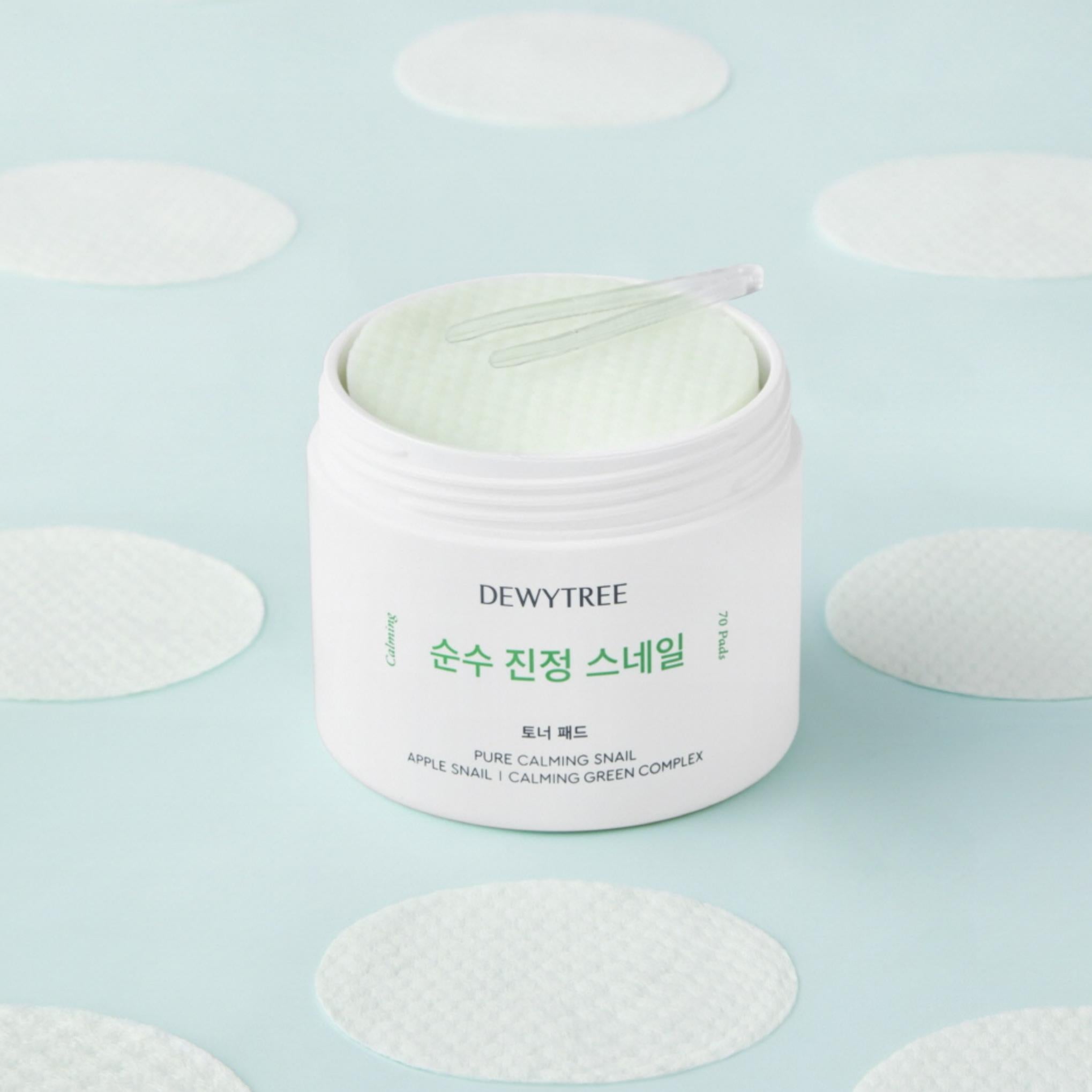 Dewytree Pure Soothing Snail Toner Pad 70p