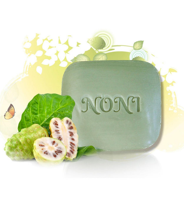 Sapone Palawan Noni Gold Star 85 g x 5 p + set di reti a bolle