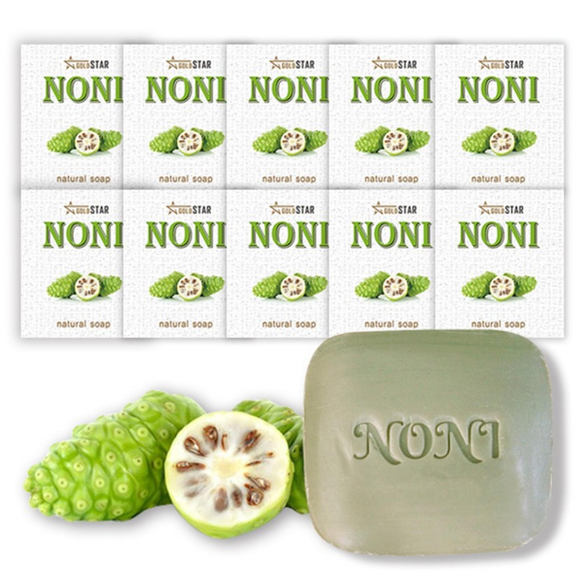 Мыло Gold Star Palawan Noni 85 г x 5 шт + набор пузырчатой ​​сетки