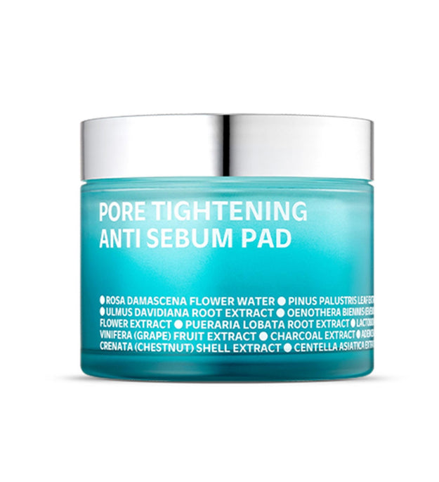 isoi pore tightening anti sebum pad 60p