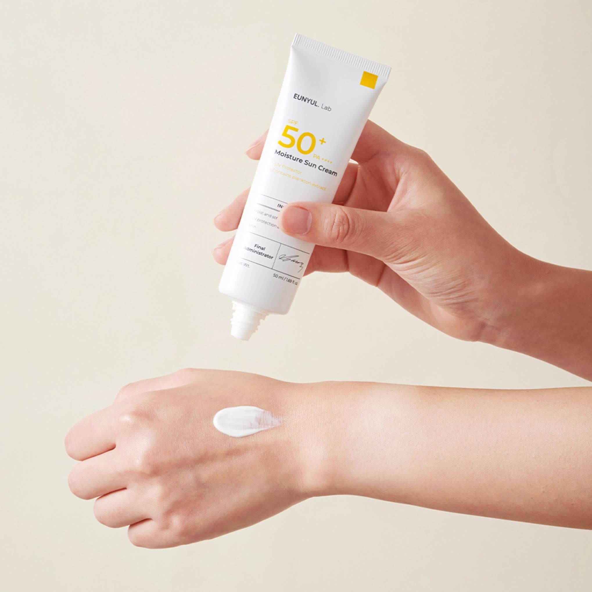 Crema solar hidratante Eunyul Lab SPF50+ PA++++