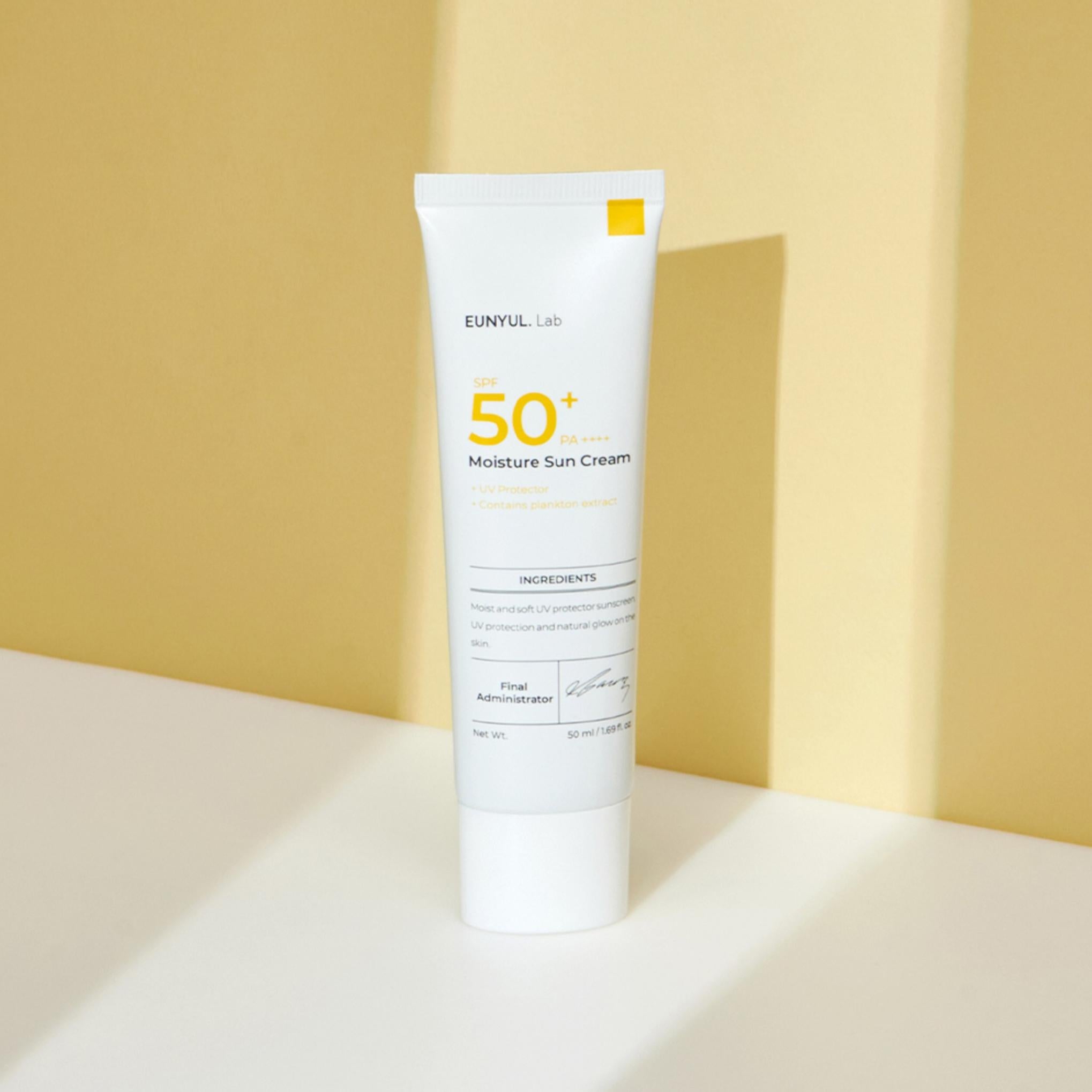 Crema solar hidratante Eunyul Lab SPF50+ PA++++