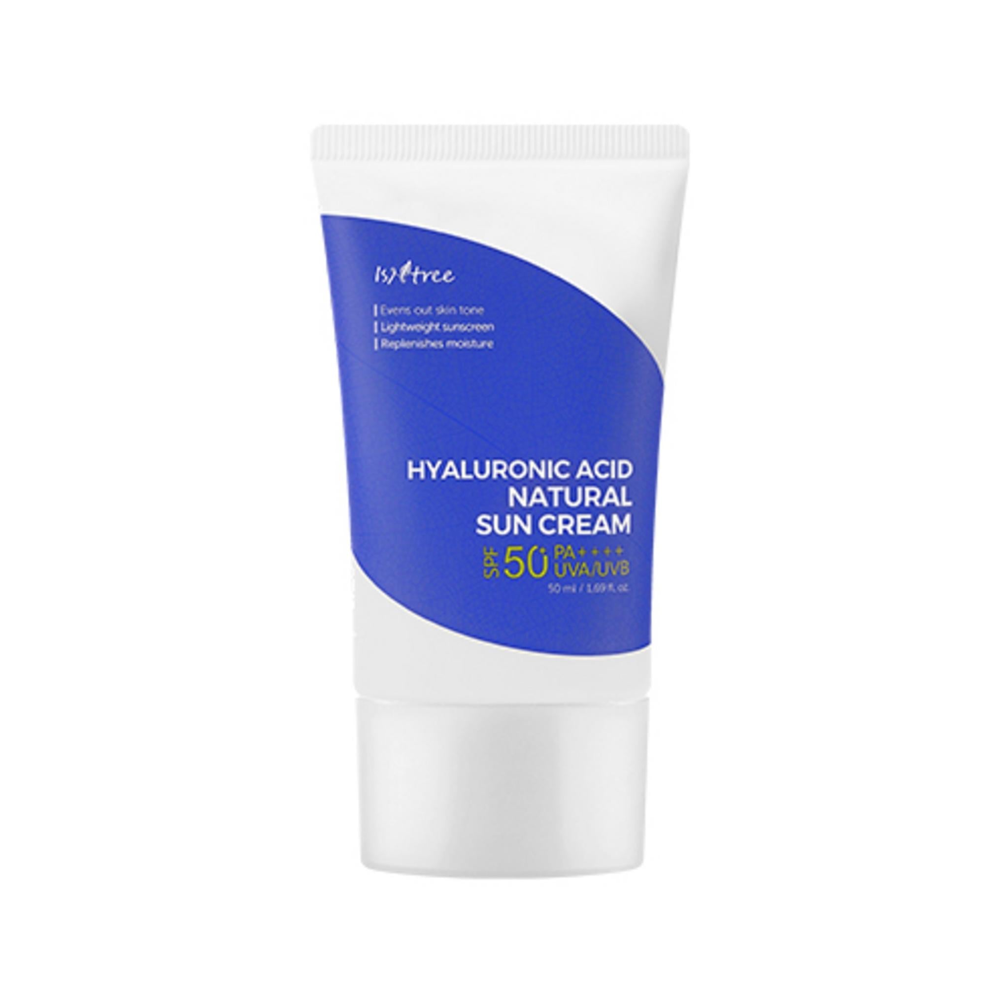 Is Ntree Hyaluronic Acid Natural Sun Cream SFP50+ PA++++