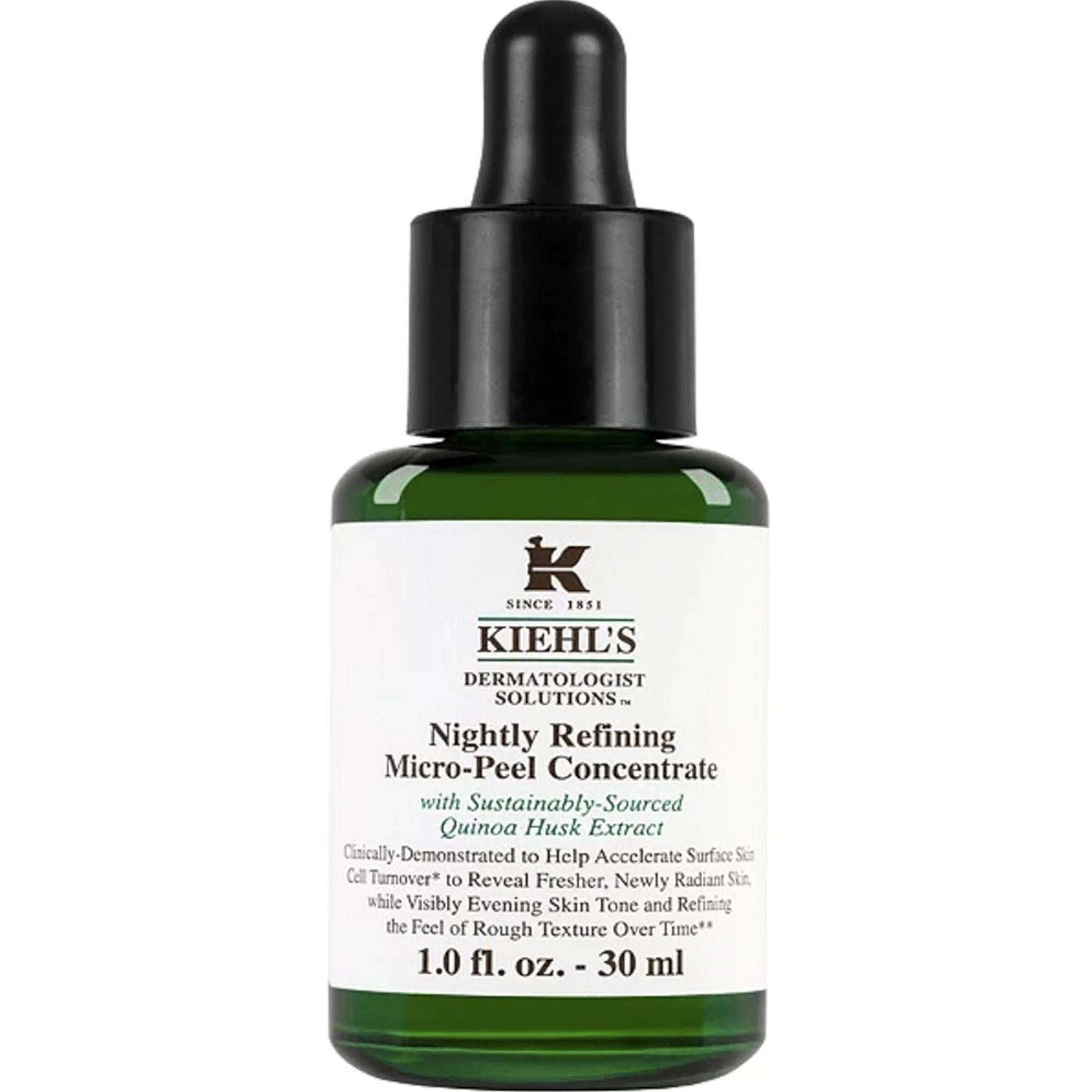 Concentrado micropeeling refinador nocturno de Kiehl's
