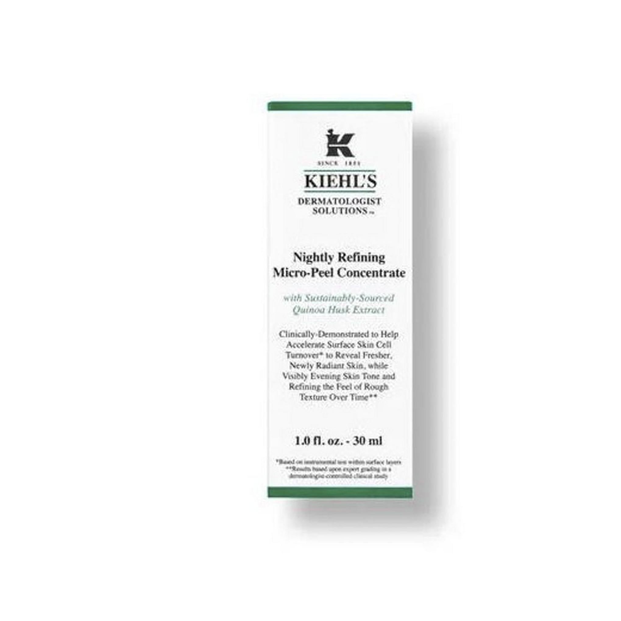 Concentrado micropeeling refinador nocturno de Kiehl's