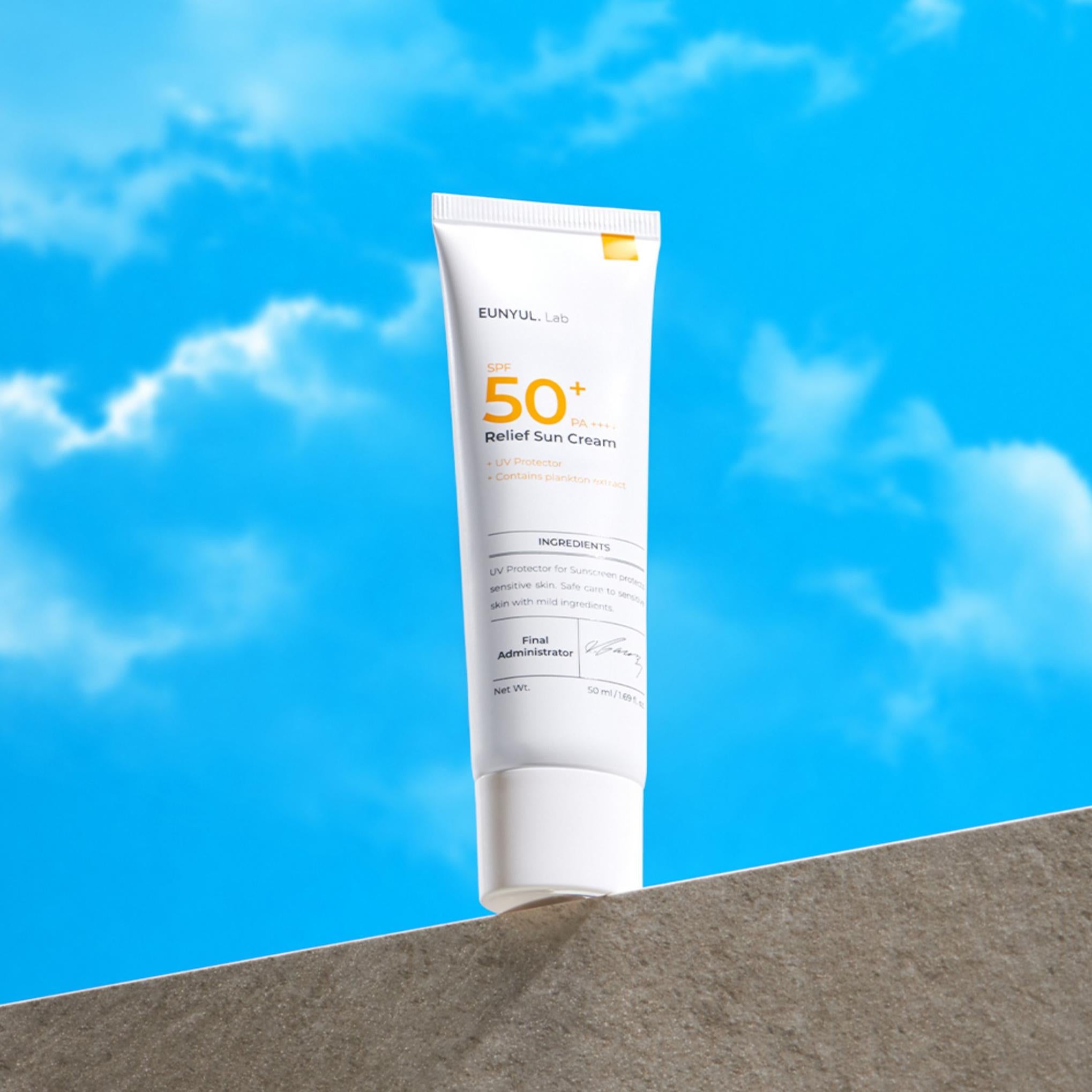 Crema solar Eunyul Lab Relief SPF50+ PA++++