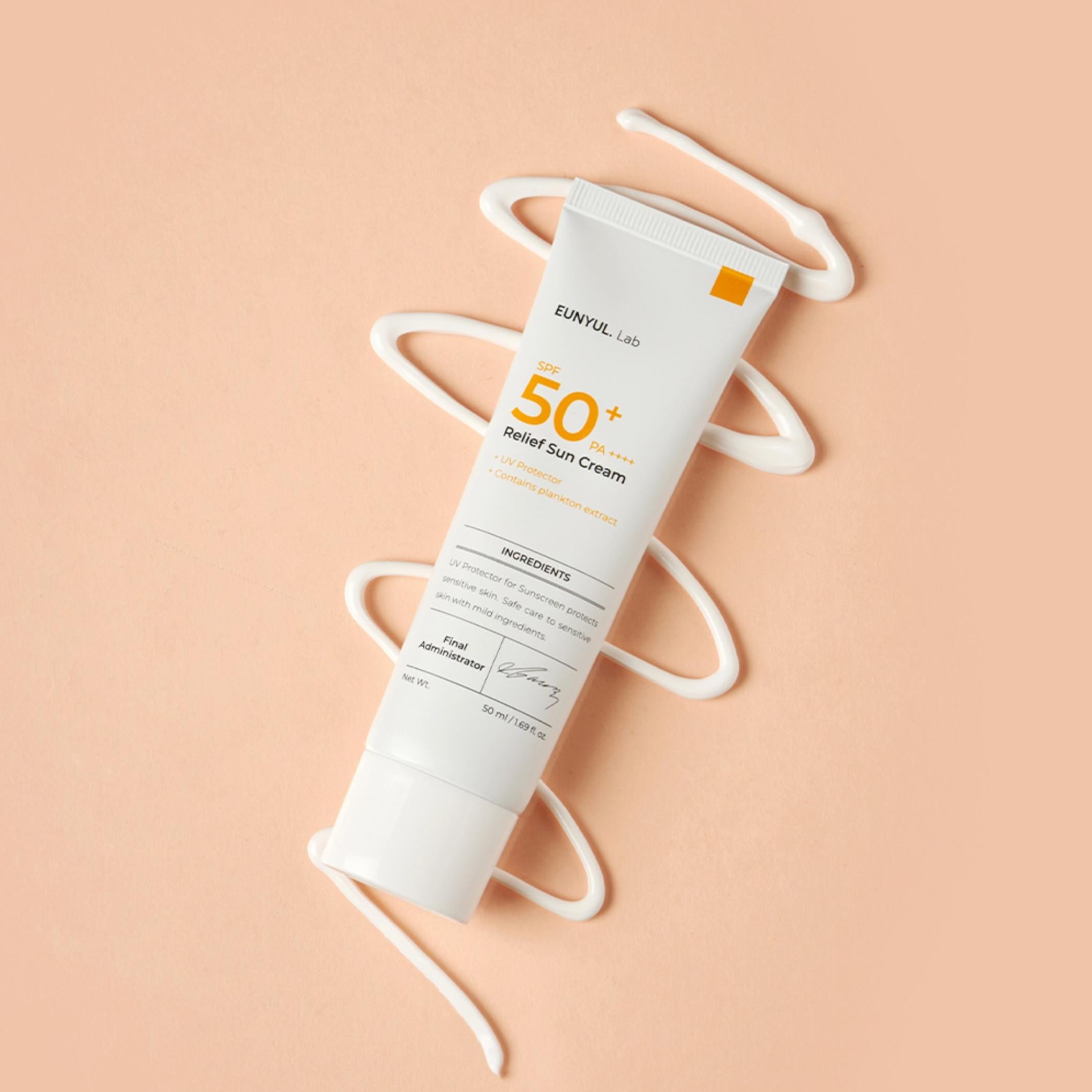 Crema solar Eunyul Lab Relief SPF50+ PA++++