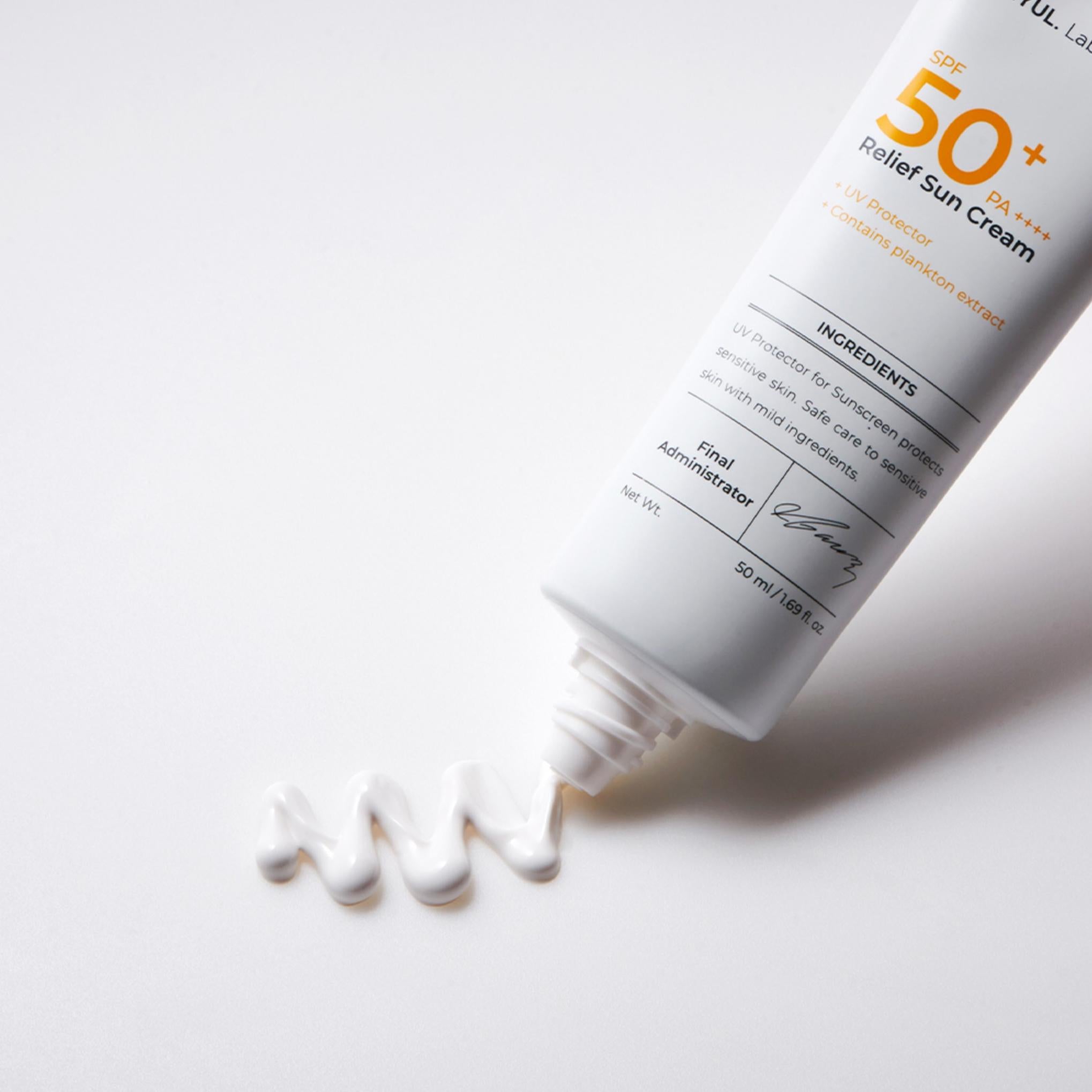 Crema solar Eunyul Lab Relief SPF50+ PA++++