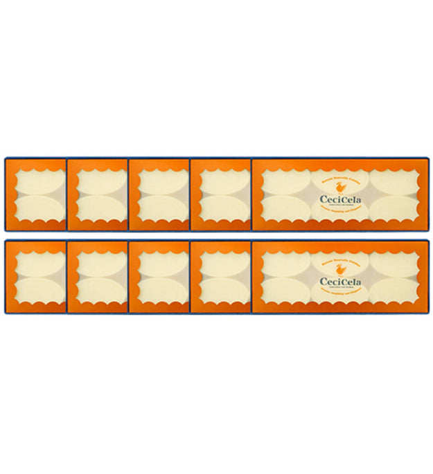 Cecisella Beauty Bar Jabón Limpiador Vinagre de Cedro y Manzana de Normandía 6p