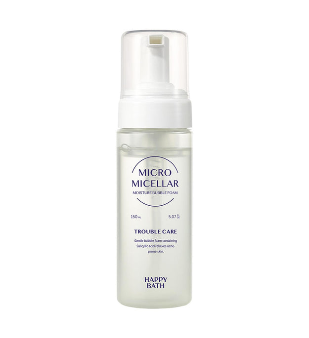 Happy Bath Schiuma Detergente Micromicella Trouble Care