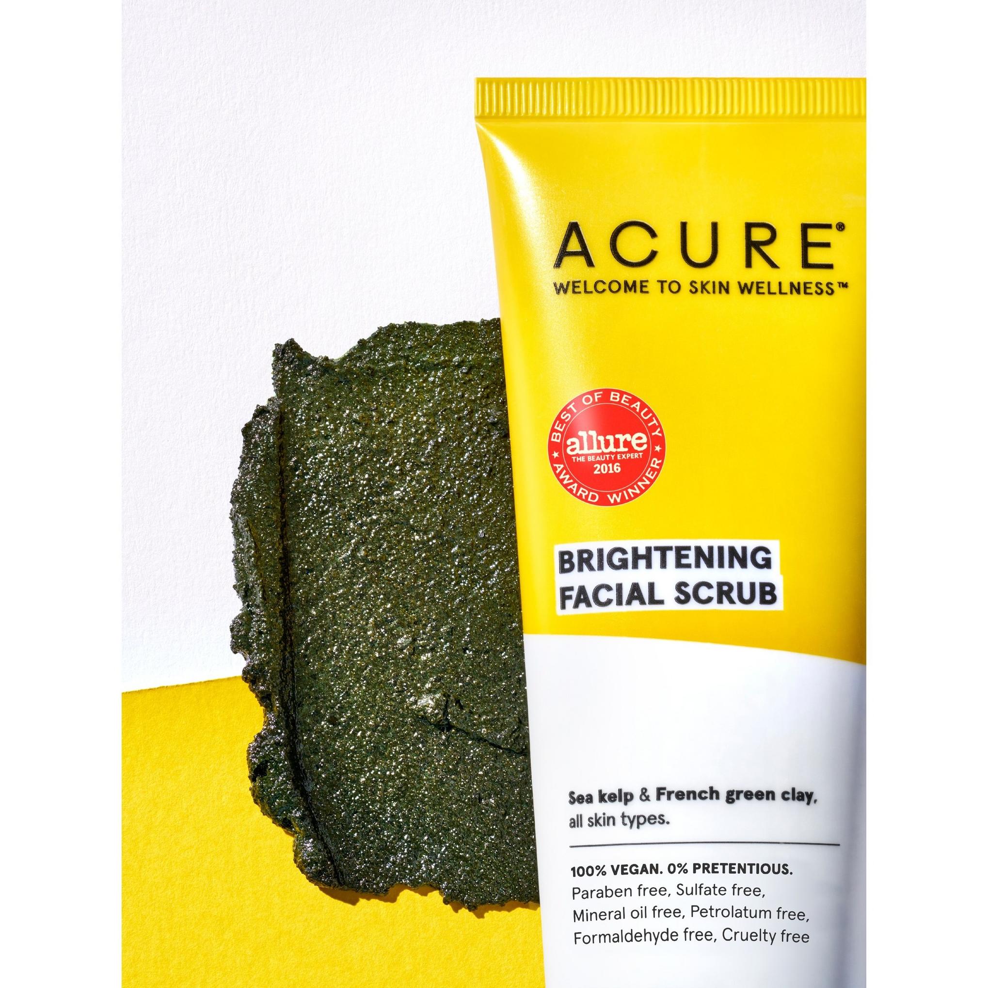 Exfoliante facial iluminador de Acure