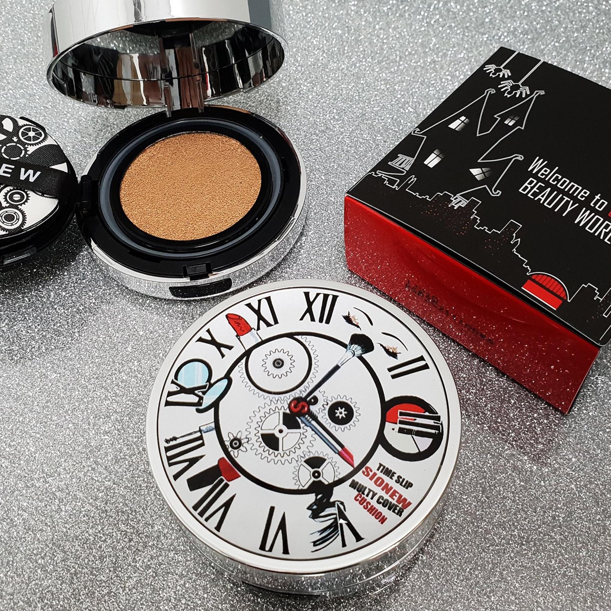 Cionew (composition du set) Coffret de fonds de teint Cushion Pact avec une bonne couvrance, longévité et adhérence