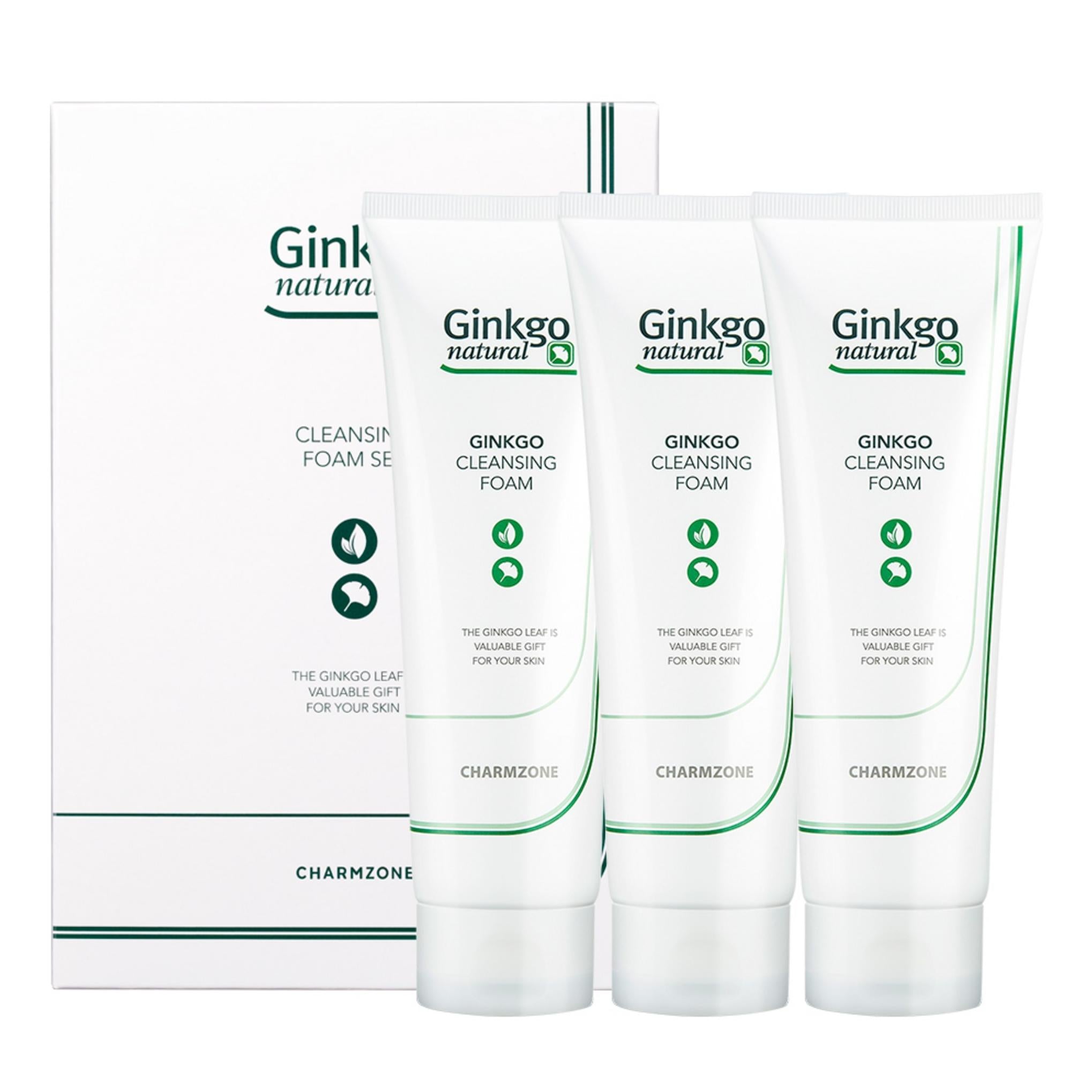 رغوة التنظيف الطبيعية شارم زون جينكو 3 قطع