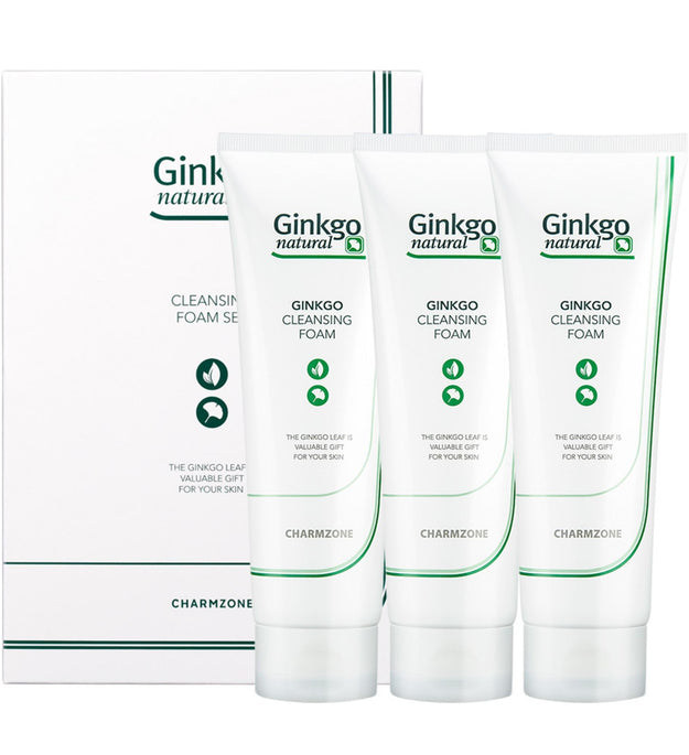 Espuma limpiadora natural Charm Zone Ginkgo 3 uds.