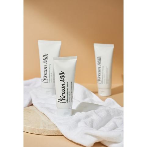 رغوة التنظيف المخفوقة ببروتين الحليب، 3 قطع