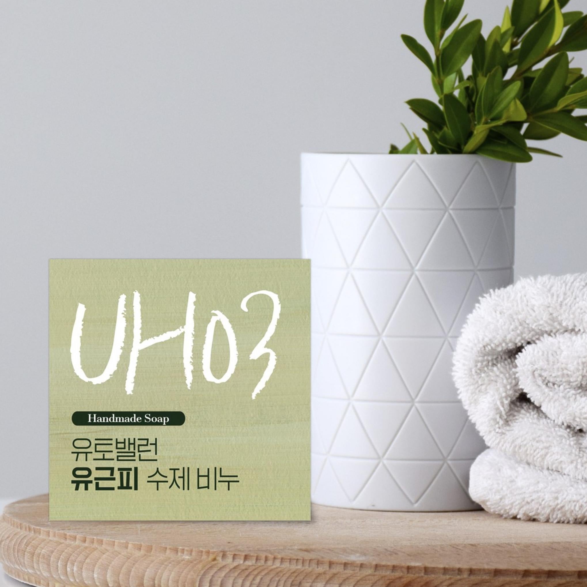 Набор мыла ручной работы Yuto Ballon Eoseongcho 2p + Yugeunpi 2p