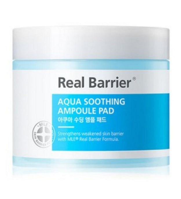 Tampon d'ampoules apaisantes Real Barrier Aqua 70p