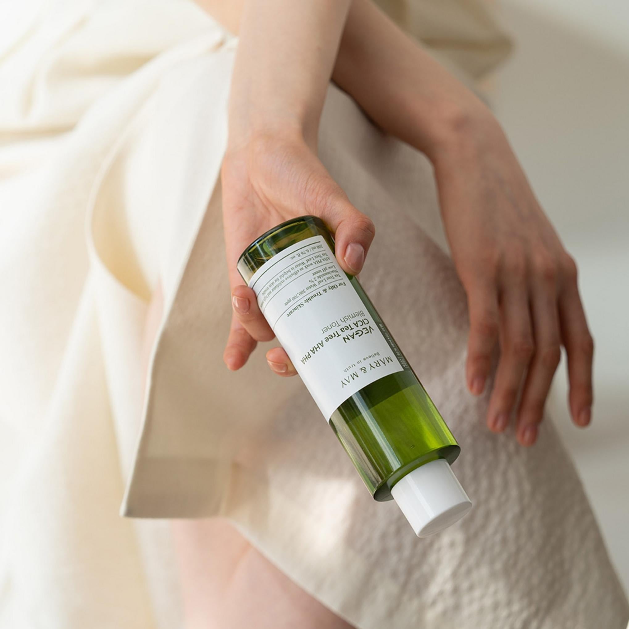 Marienmay Vegan Cica Tea Tree Aha Pha Blemish Toner