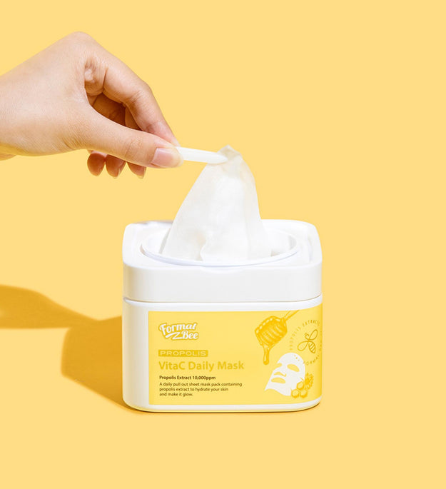 Pack de masques quotidiens Formal B Propolis Vita C 400 g