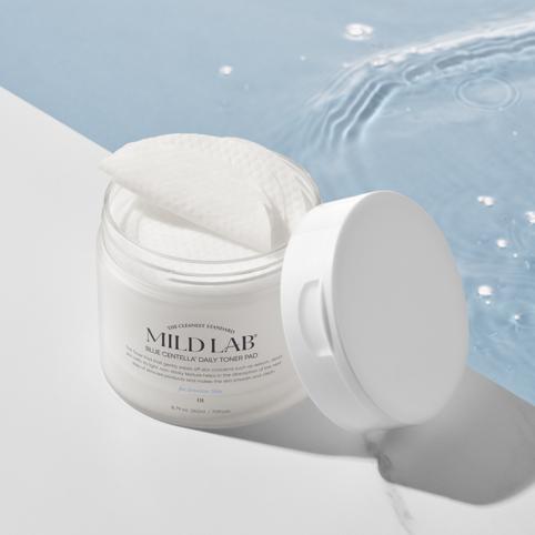 Mild Lab Blue Centella Daily Toner Pad