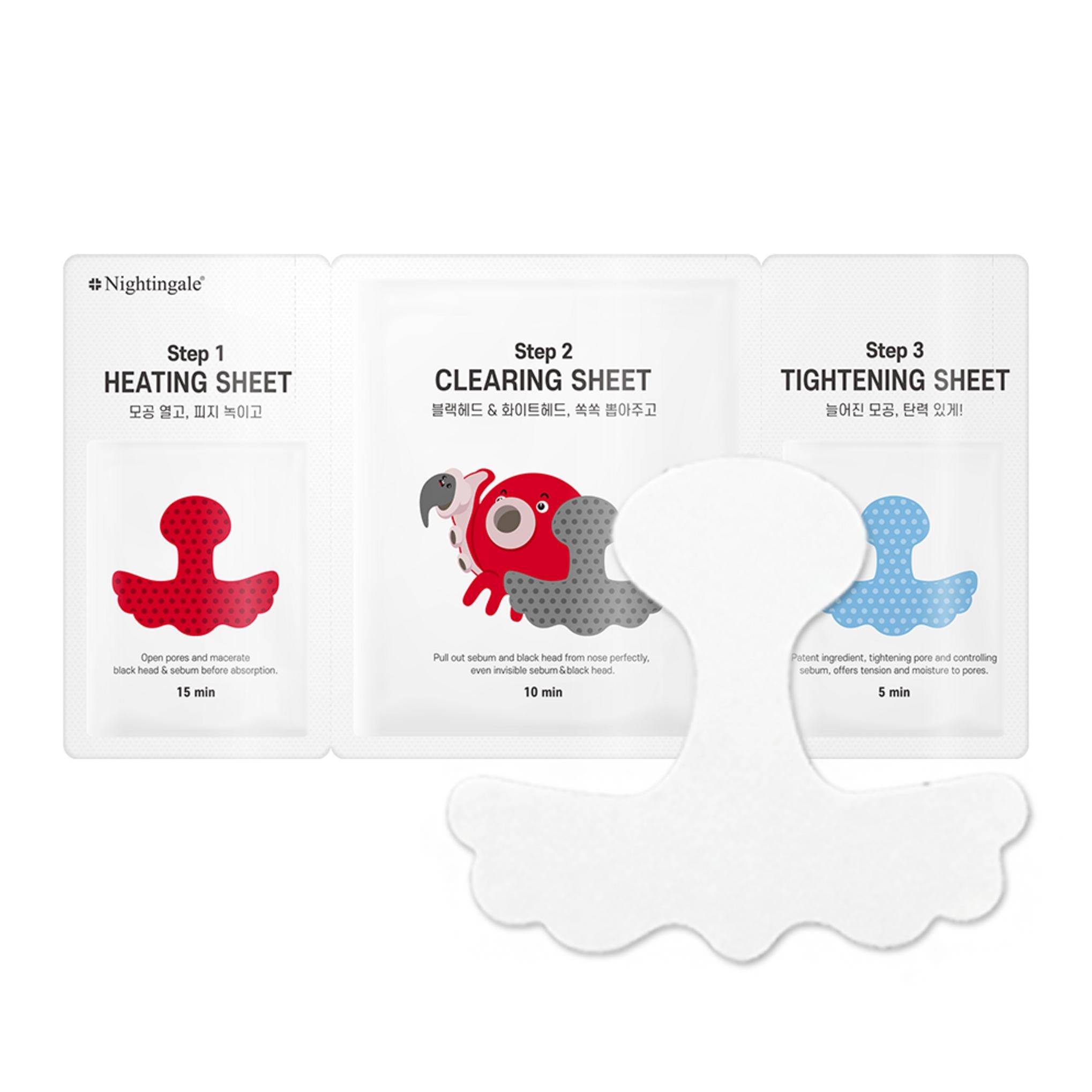 Pacote de tacos Nightingale 3STEPS