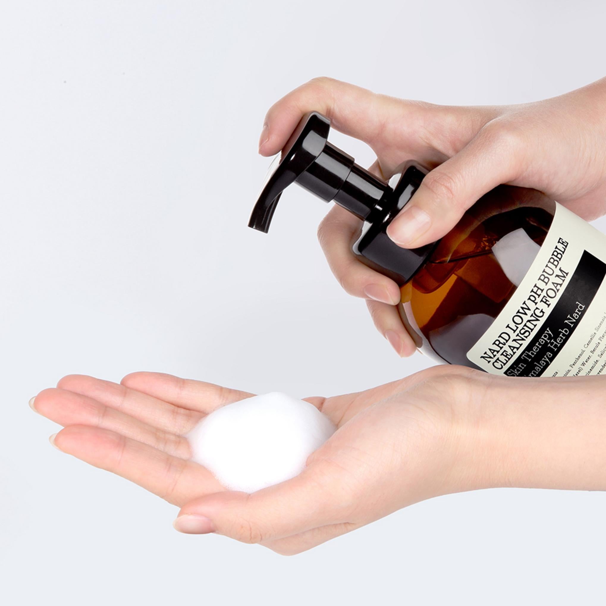 بوكيه غارني نادي رغوة تنظيف الفقاعات الحمضية