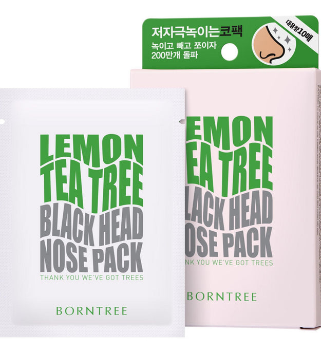 Pack nasal anti-points noirs Bontree Lemon Tea Tree